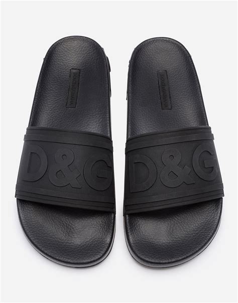 flip flops dolce gabbana|dolce and gabbana slides women's.